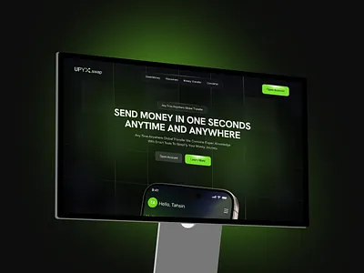 Fintech Website branding finance landing page financial company financial service fintech landing page fintech website investment landing page landing page modern landing page ui ux uixdesignlab web web design web design inspiration website design website ui