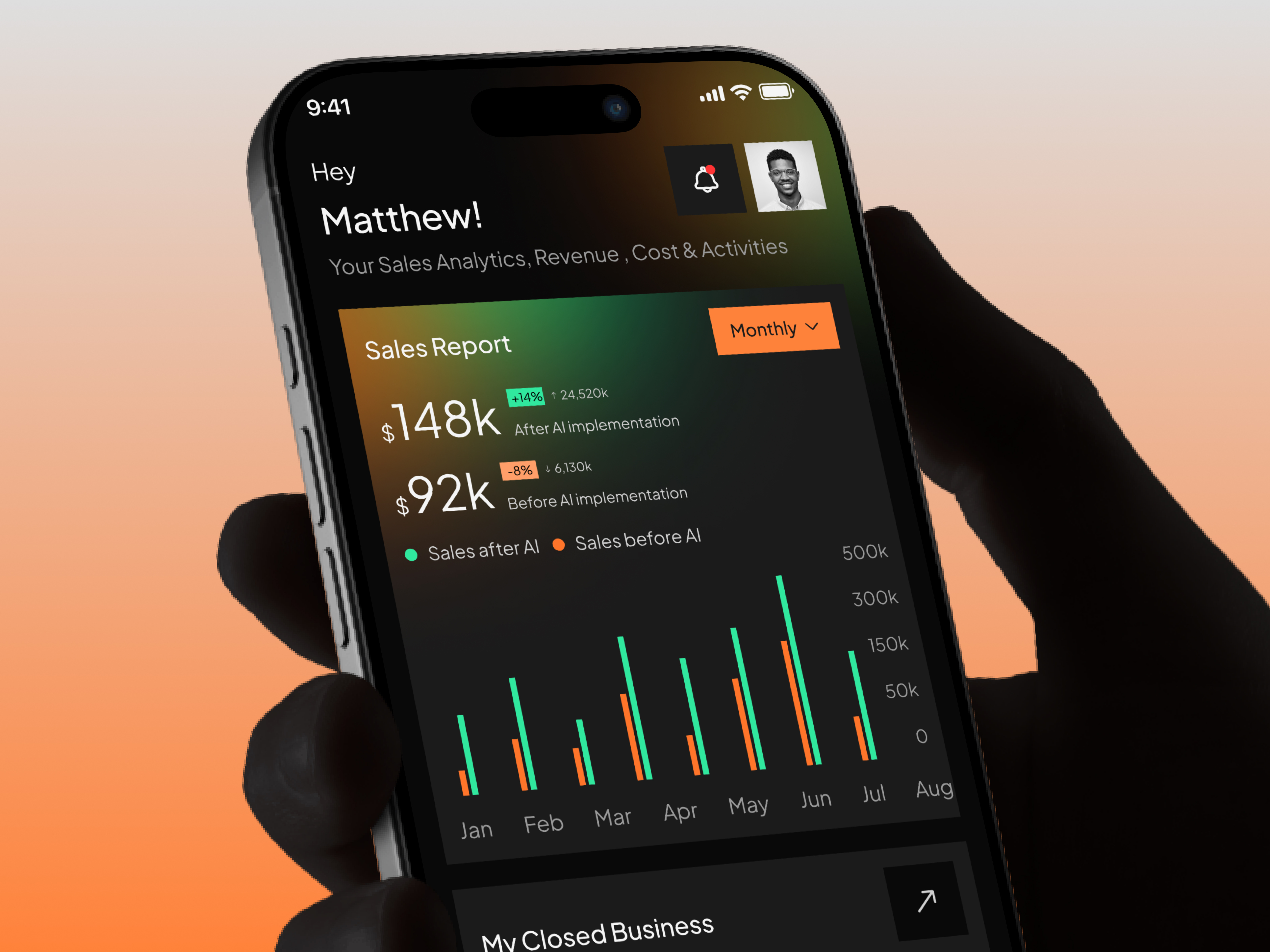Example of Mobile App UI UX Design