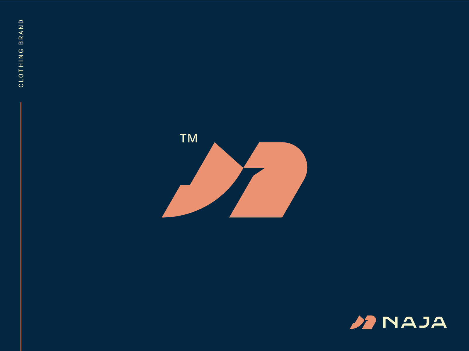 Modern, Elegant Clothing Brand Logo for High-End Fashion apparel logo brandidentity branding clothing brand logo elegant logo high end fashion logo logo logodesign logotype luxury fashion brand logo luxury logo minimal logo minimalist logo modern logo n logo design n monogram n monogram logo professional logo unused logo vector logo