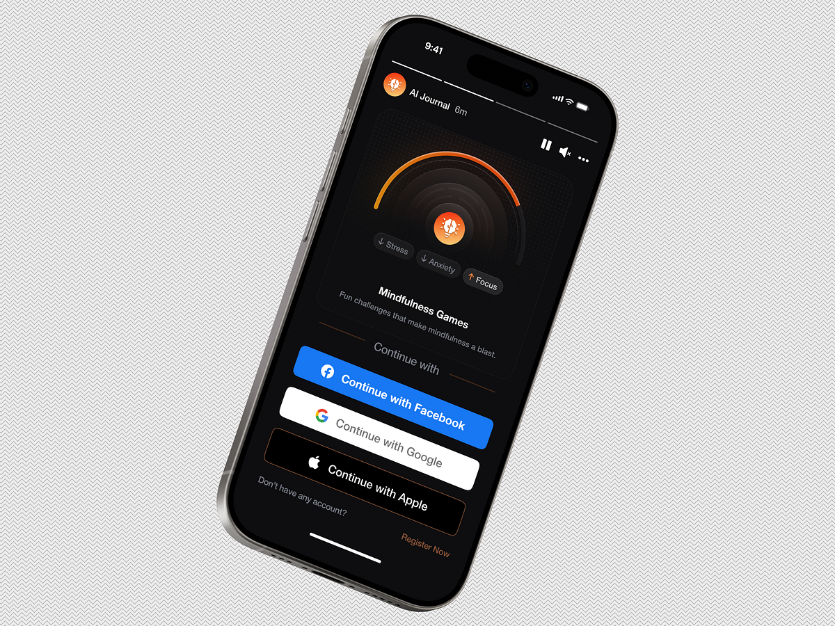 AI Journal: A Holistic Mental Wellness & Mindfulness Platform Image 1