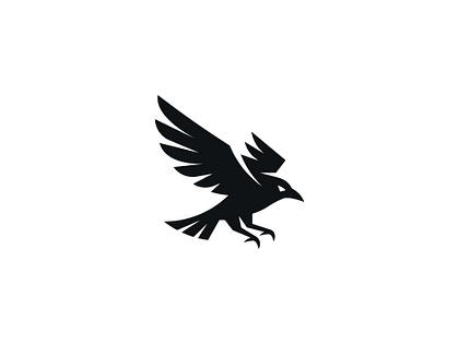 Flying bird logo design