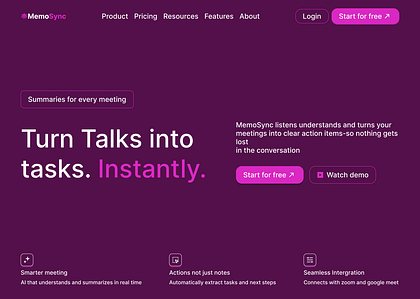 MemoSync - Basic UI