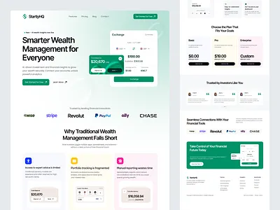 Finance Banking Website Design bank finance finance website finance website design product saas website web web design website