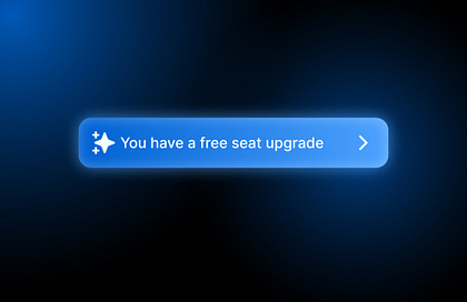 💎Free Seat Upgrade Banner