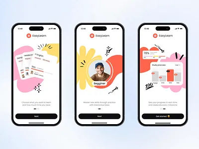 EdTech | Education Platform | Learning App | App Interfaces | UI android app design animation app design app interface digital education edtech education education platform elearning ios app design mobile mobile app design mobile design mobile interface modern design online courses online education product design study ui ux