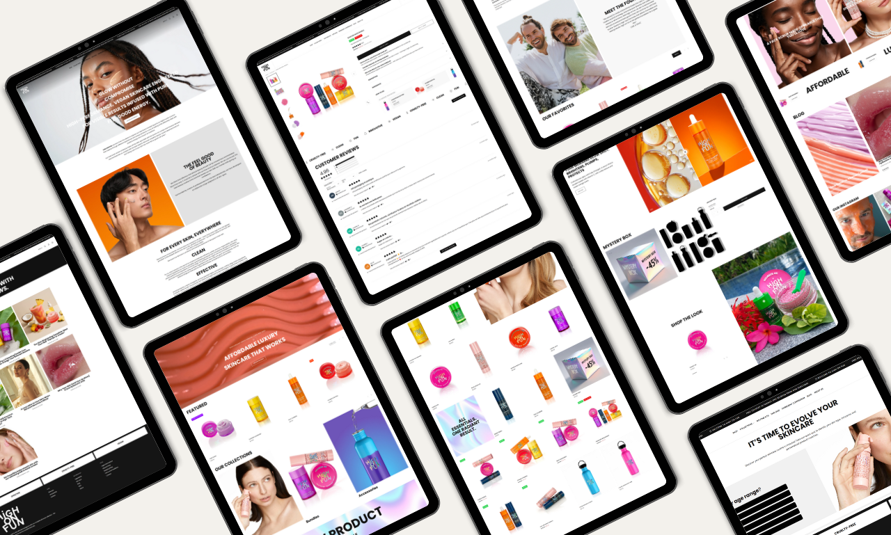 Example of Landing Page Design