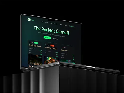 Poker Website branding graphic design typography ui uiux ux