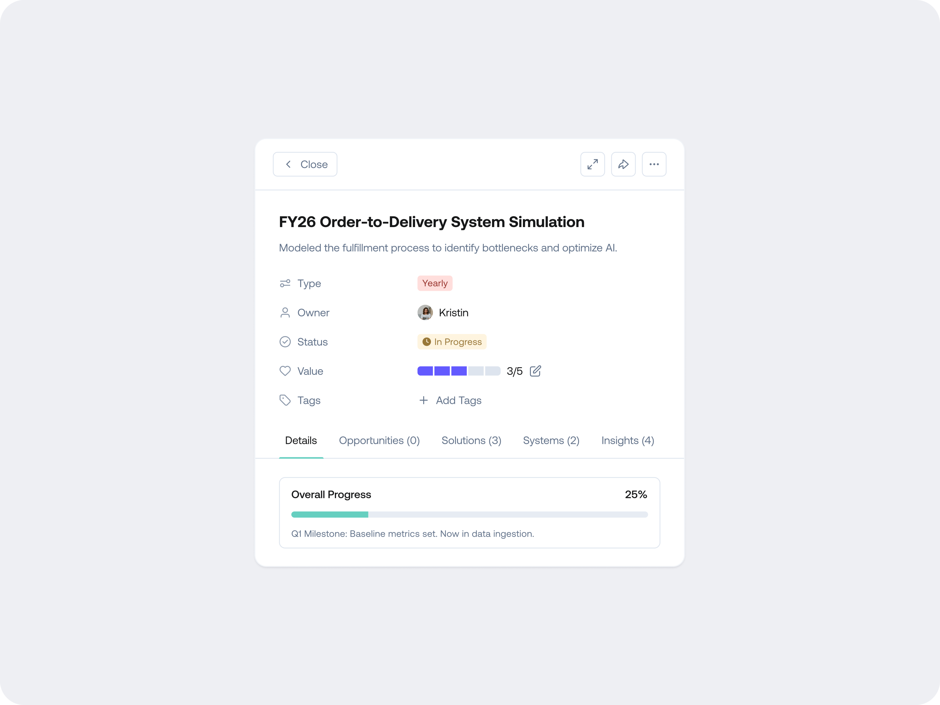 PathFwd — Components attachment bar components data details progress sidebar simulation tags value