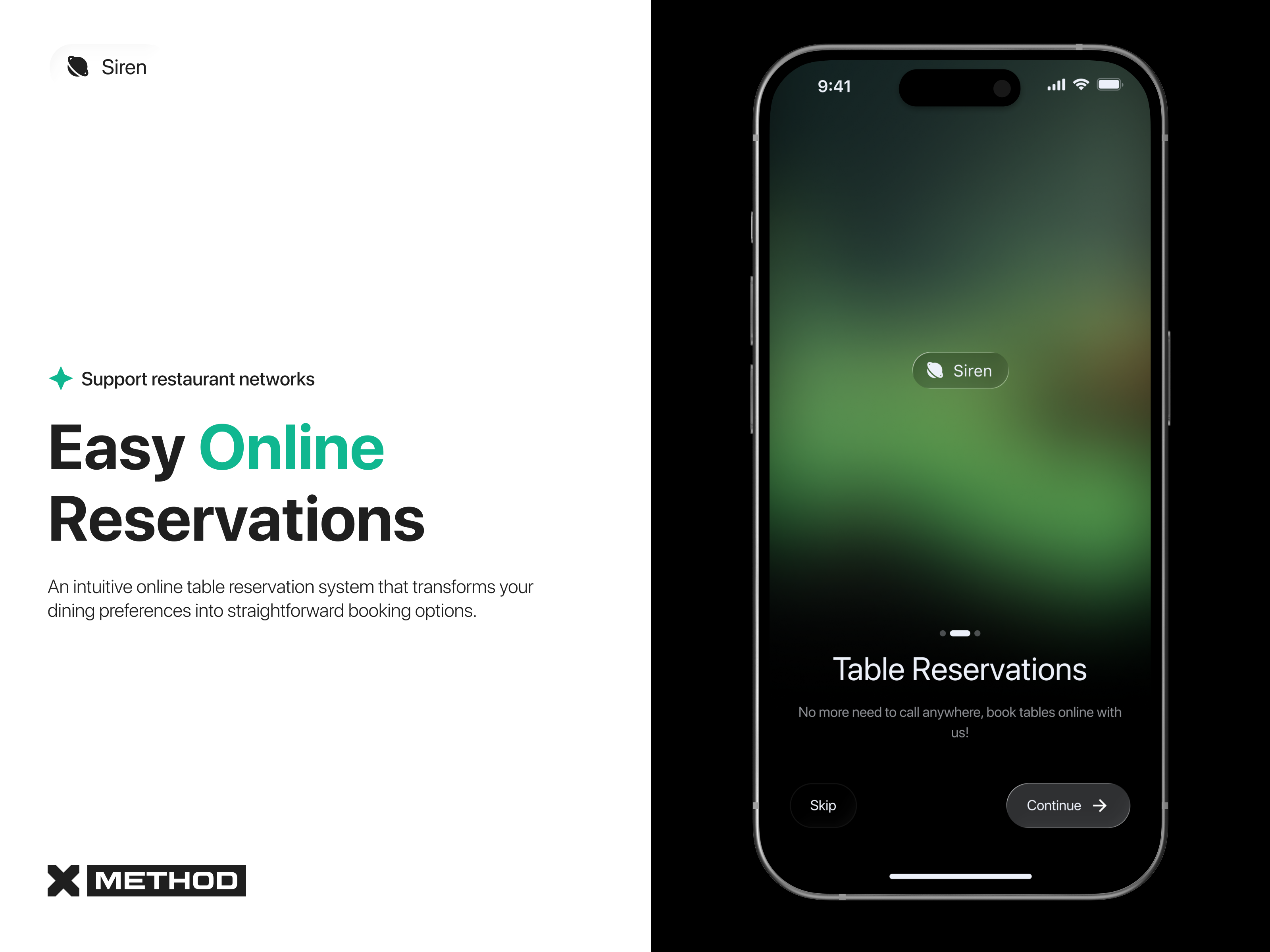 Table Reservation Mobile App