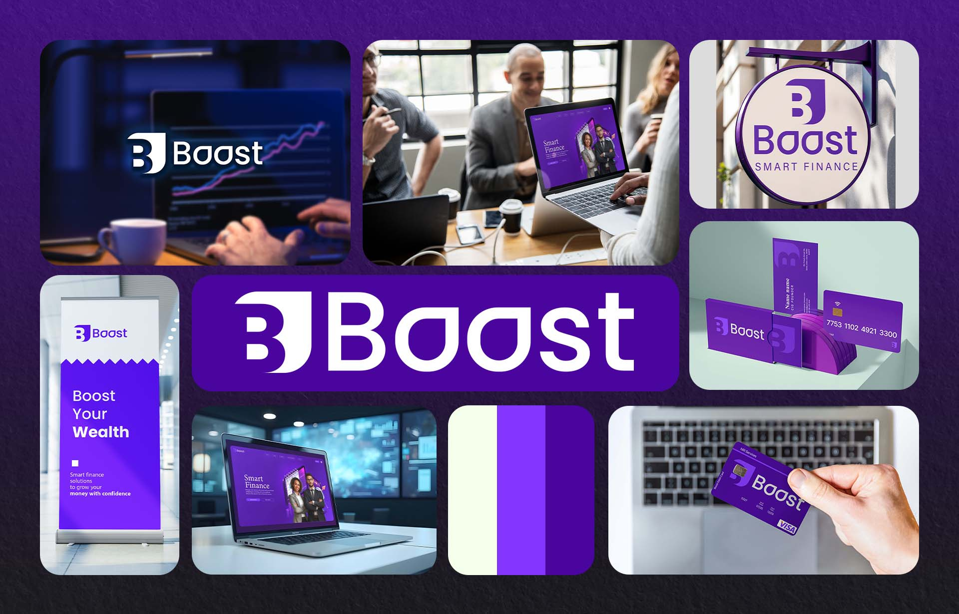 Boost | Finance Solutions Brand Identity
