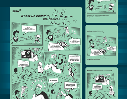 Business Infographic Design for Team Training & Performance