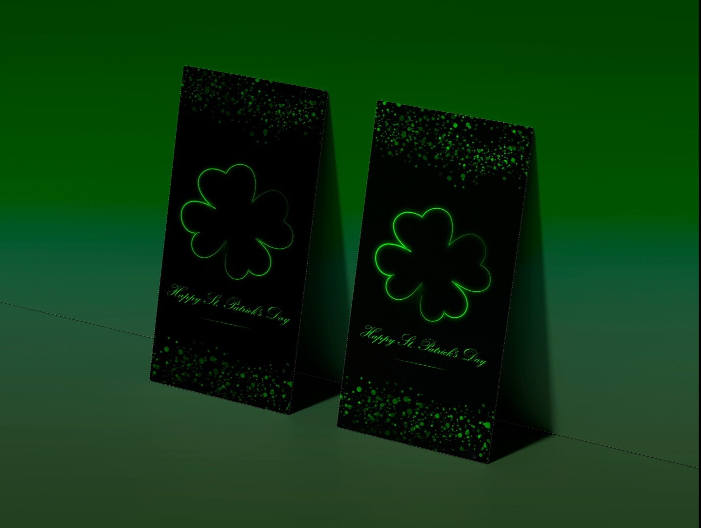Happy St. Patrick's Day Design 🍀 aesthetic branding design digital dribbble graphic design graphicdesigner logo recommendations typography vector