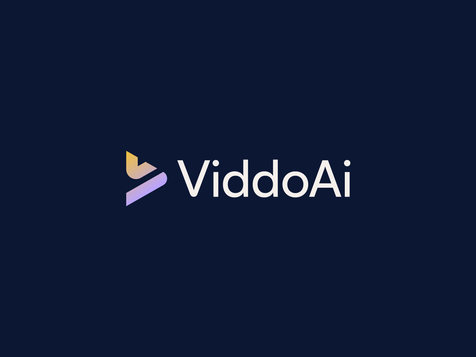 ViddoAi Logo Visual Identity