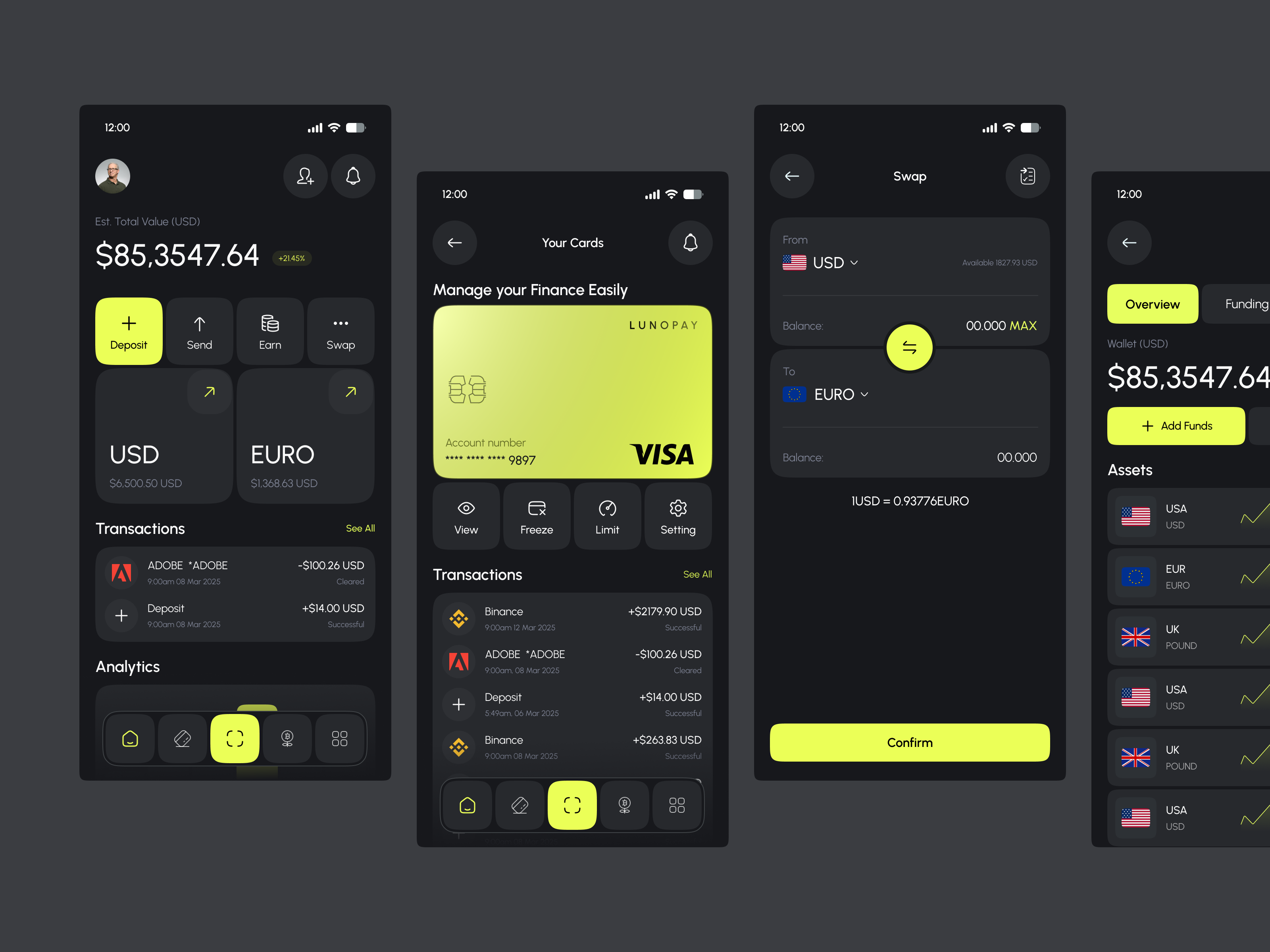 Fintech Mobile App