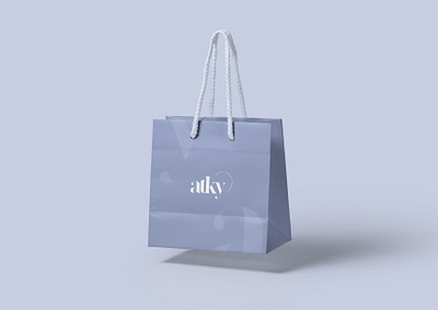 ATKY - Shop bag branding identity packaging