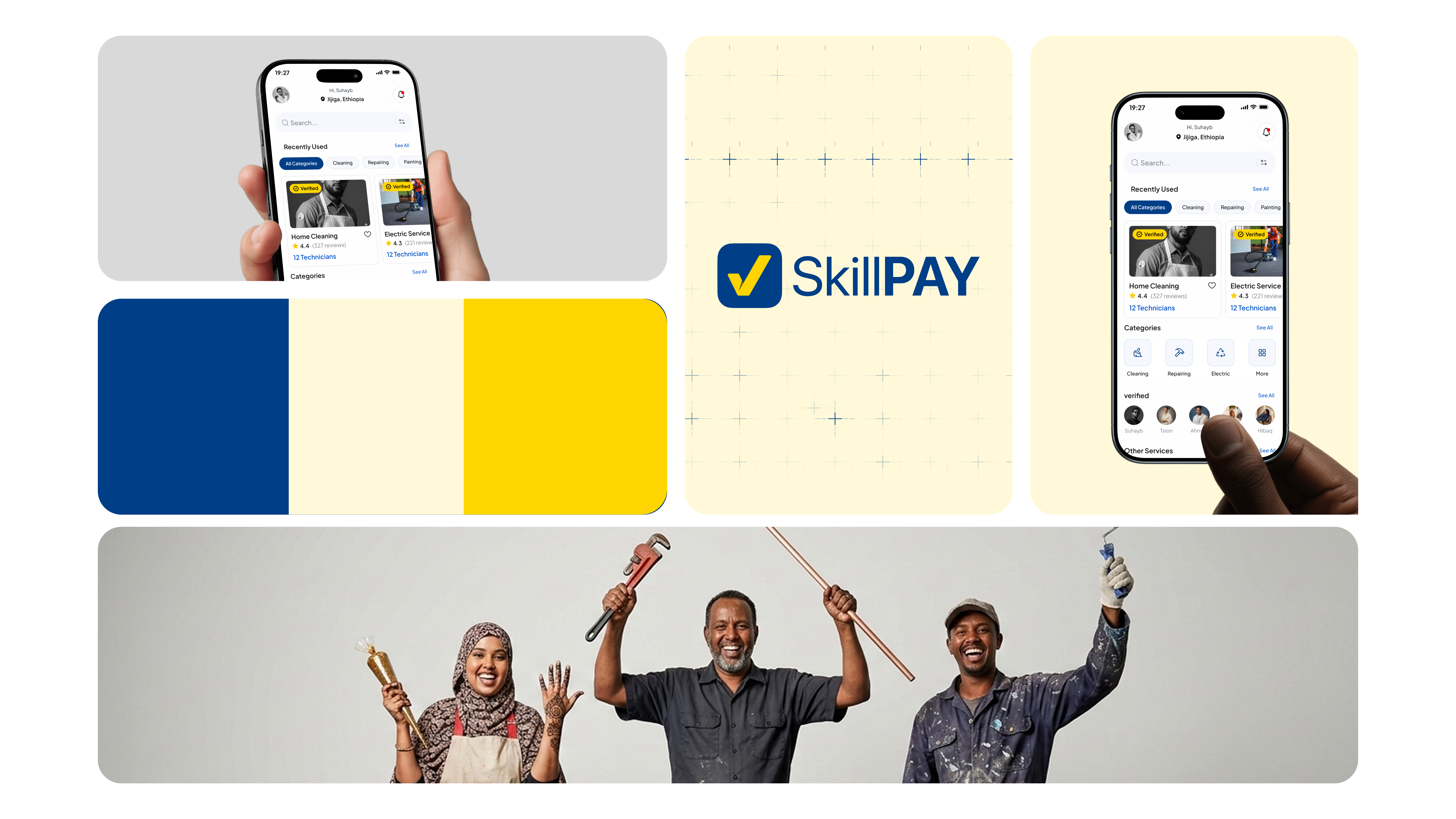 SkillPay Branding branding gadhle graphic design jijiga social media somali suhayb gadhle