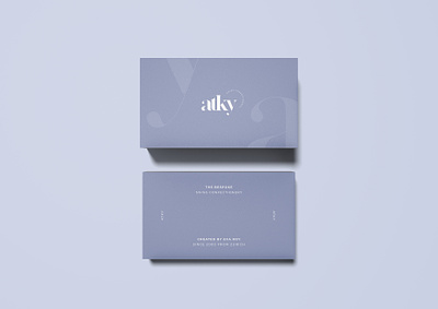 ATKY - Visit cards branding cards identity print