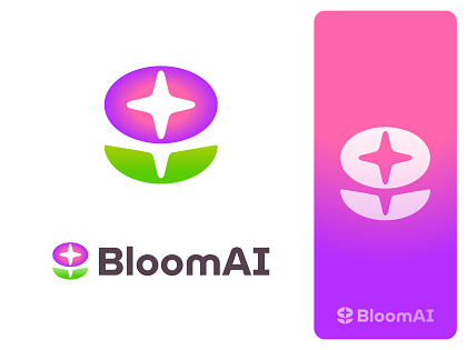 BloomAI - Logo Design