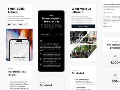 Mobile Responsive - xperience ui design ui web website