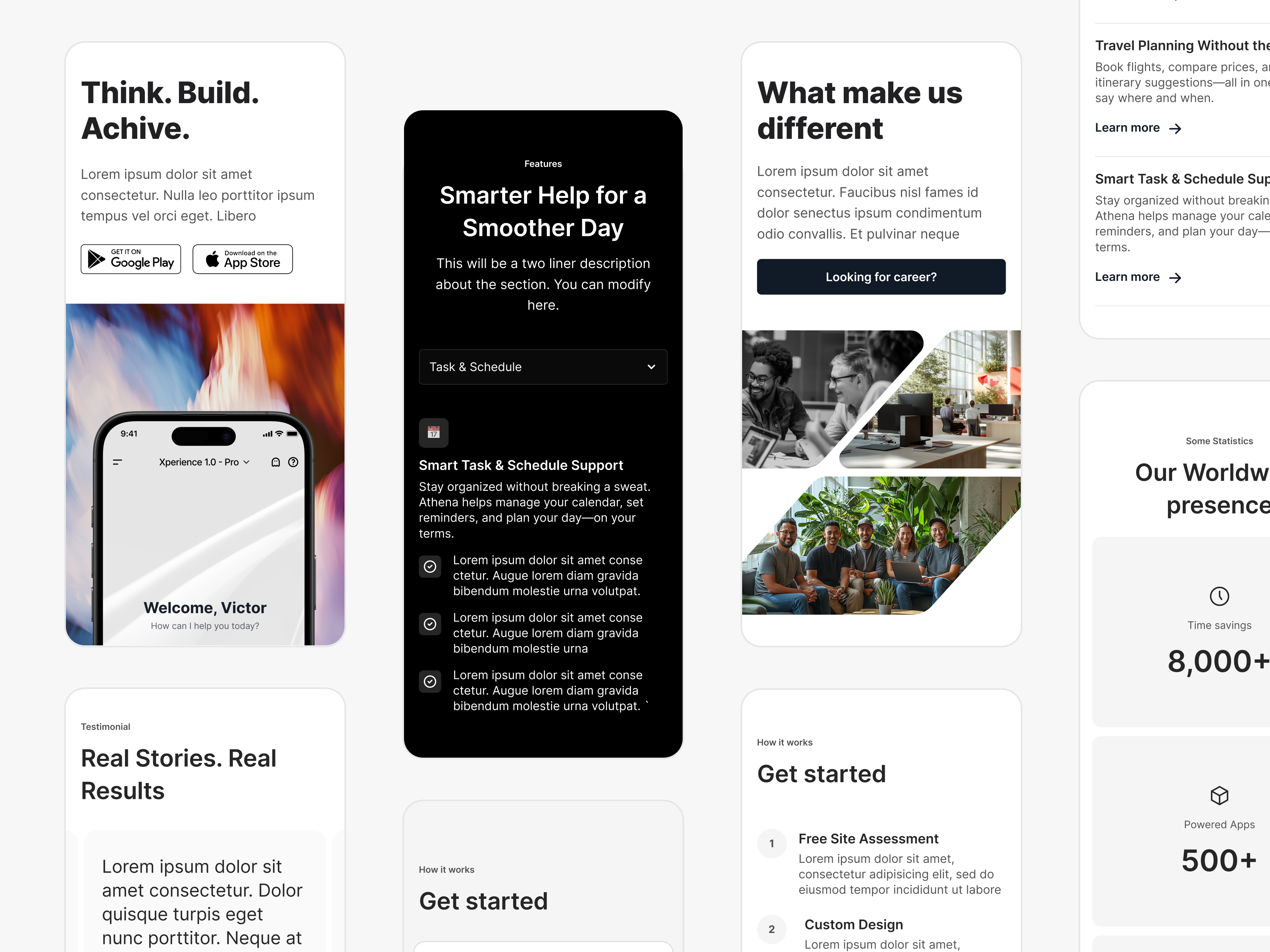 Mobile Responsive - xperience ui