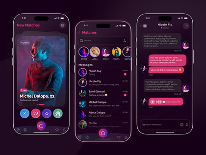 Modern Dating App UI
