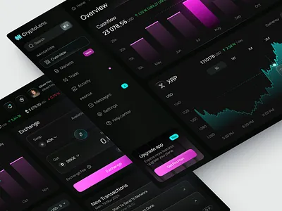 UI-UX for FinTech design interface product service startup ui ux web website