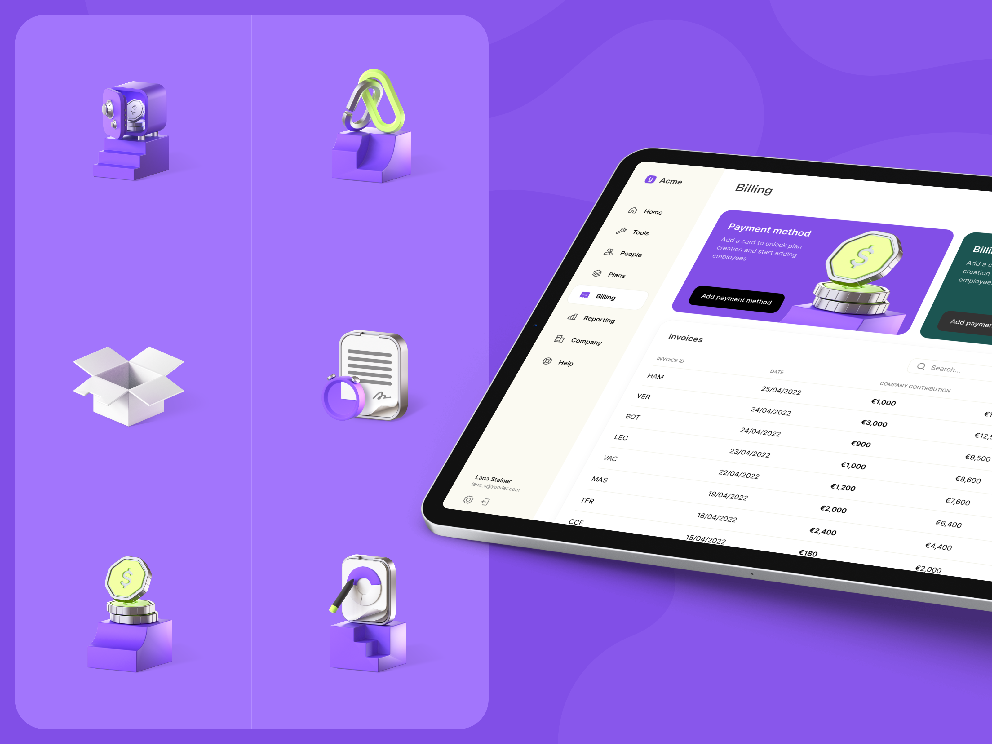 Mobile & Web UI/UX Redesign + Custom 3D for Insurance Startup