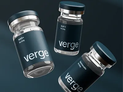 VERGE | Pharmaceutical 3D Product Visualization 3d 3d design 3d modeling 3d packaging 3d product design 3d rendering 3d visualization brand identity medical branding medical packaging packaging packaging design pharma branding pharmaceutical product visualization vials visual identity