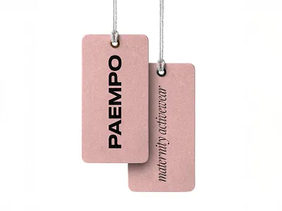 PAEMPO Identity box branding design download free freebie identity label lifestyle logo mockup mockups packaging premium psd tag template typography