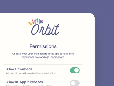 Little Orbit – Brand & UX/UI Design for E-Learning Kids graphic design kids ui uidesign ux uxdesign uxui uxuidesign web