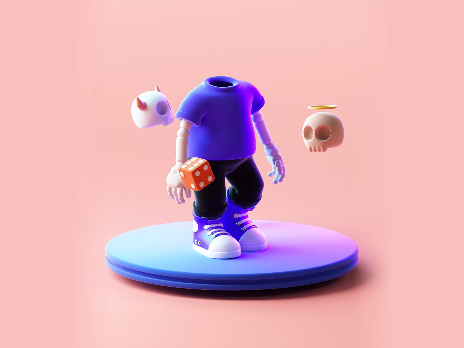 BlENDER 3D Character animation