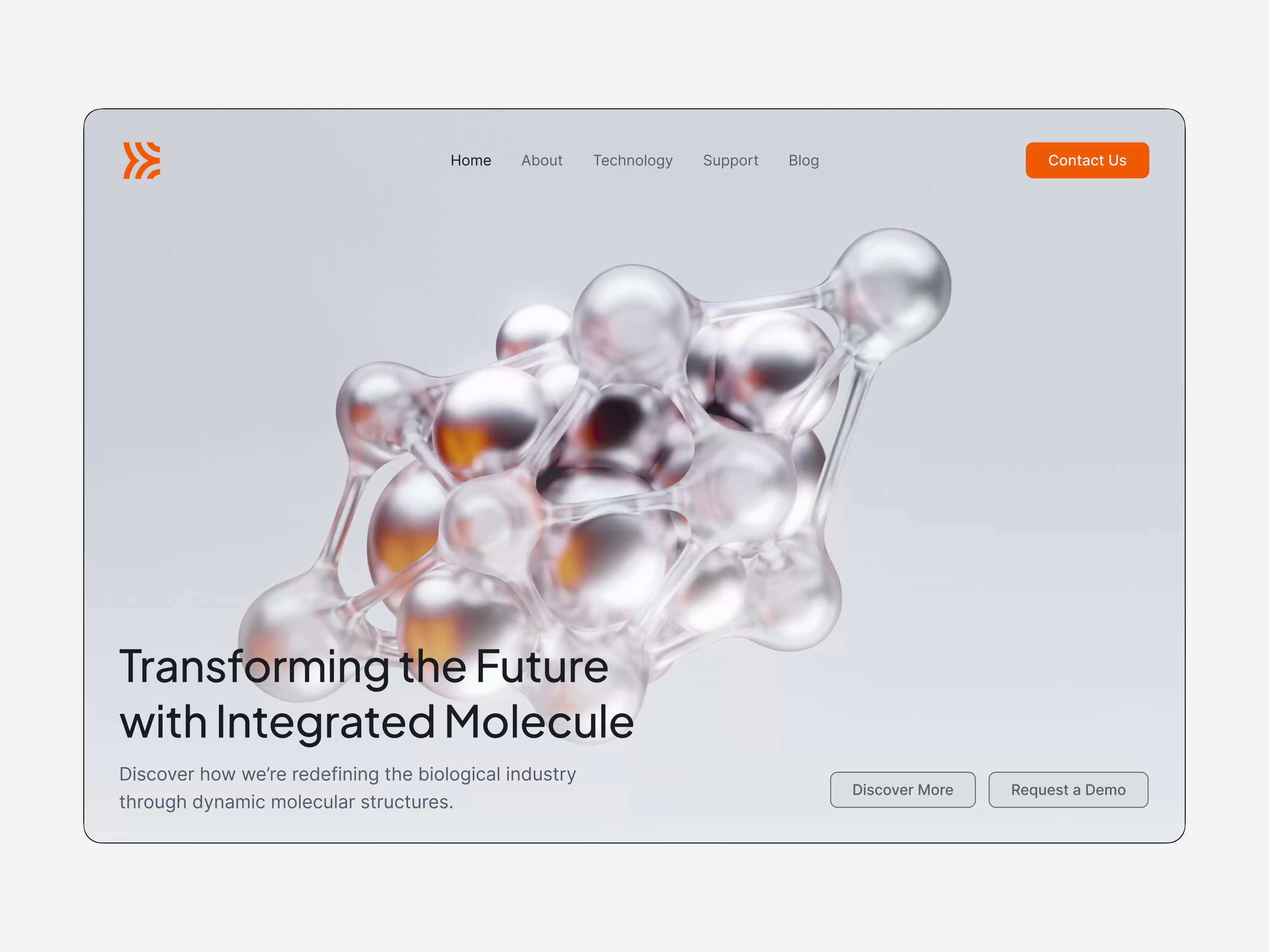 Example of 3D Animation For Modern Websites