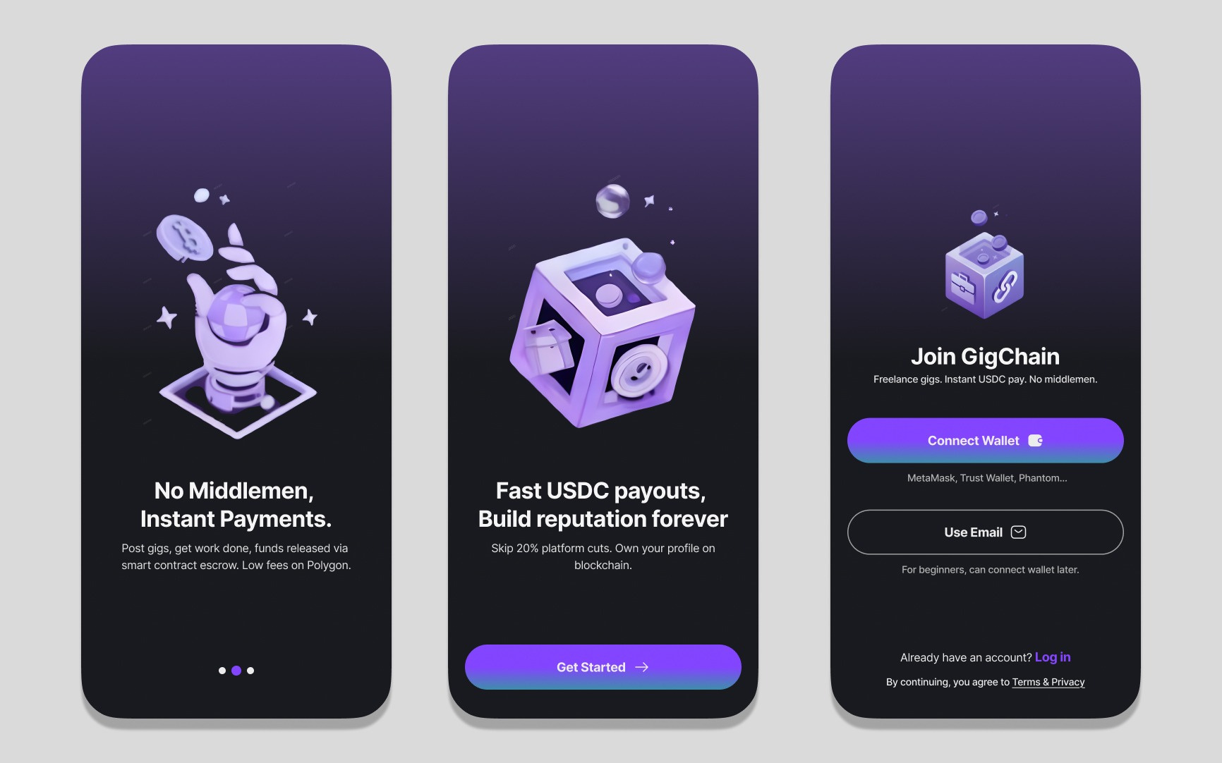 GigChain- Web3 Freelance Gig Platform (Freelancer & Recruiter)
