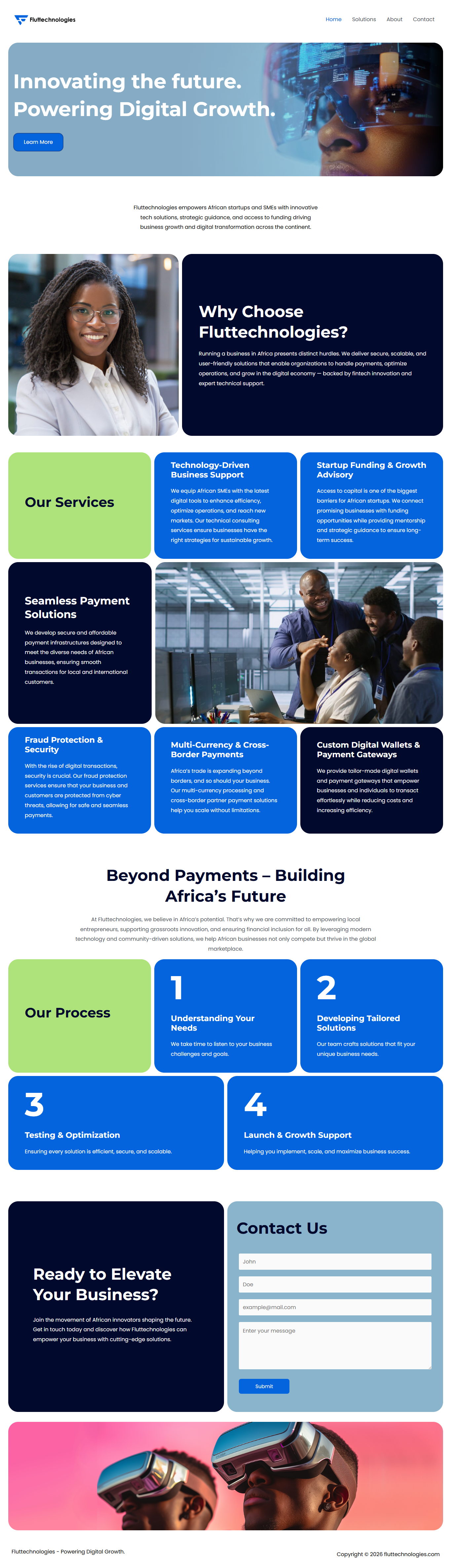 New Website Project