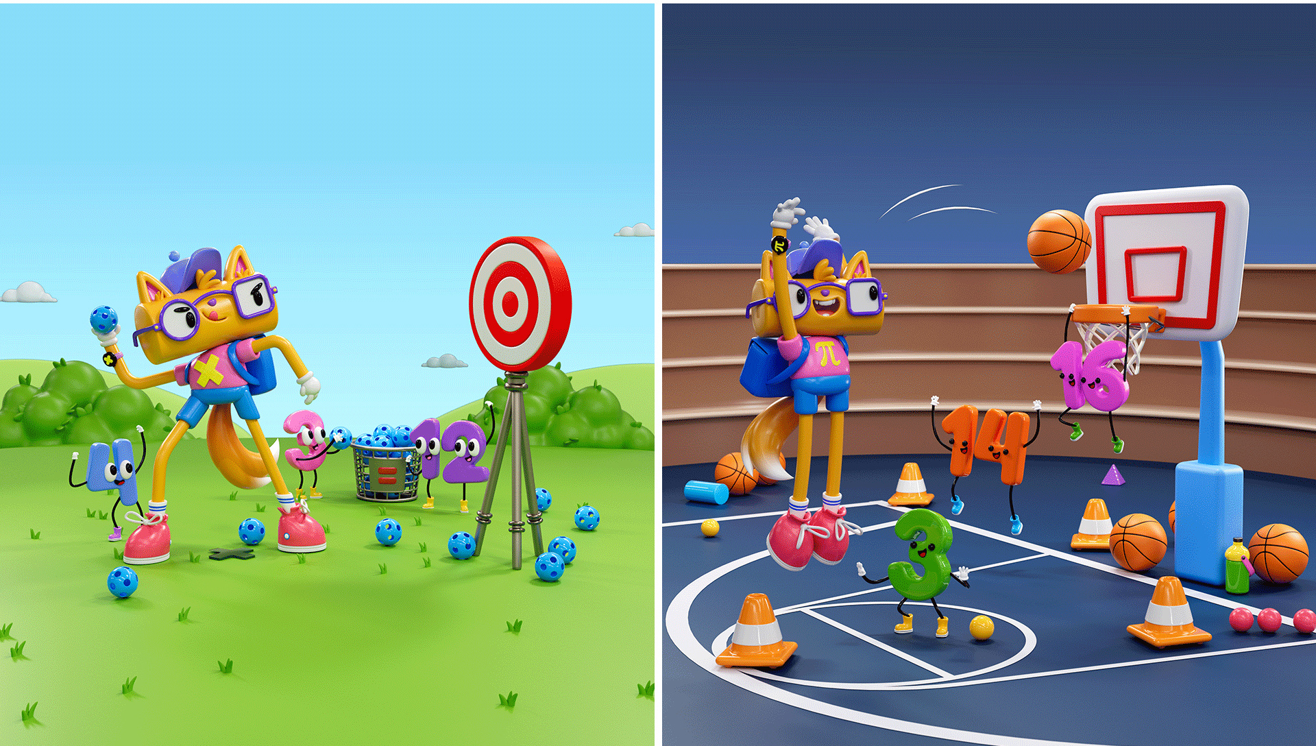 Math master covers 3d 3d illustration character design cinema 4d illustration ilustracion kid