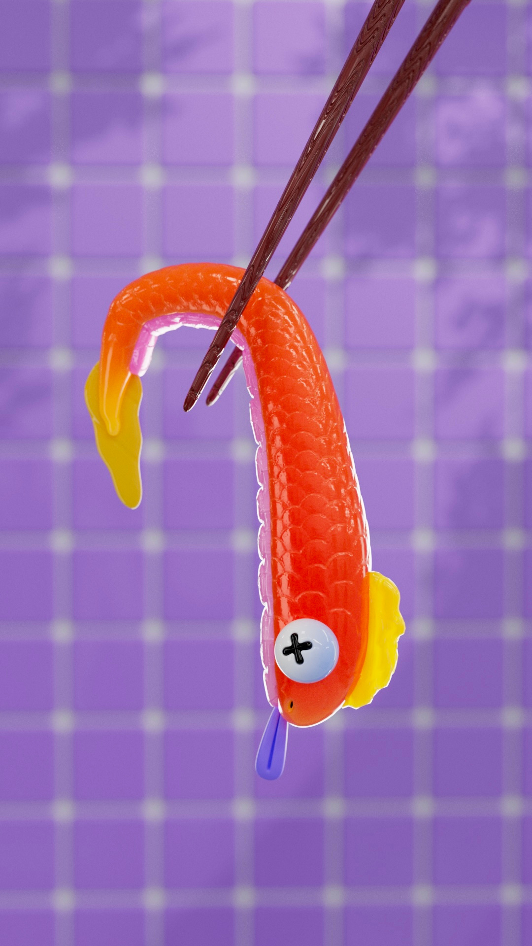 Fish 3d 3d illustration character design cinema 4d design illustration ilustracion kid