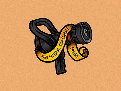 Firefighter Nozzle Gun americantraditionaltattoo engine firedepartement firedept firefighter firefighterapparel fireman firerescue illustration merchandise nozzle gun rescue stickerdesign tattooartist traditionaltattoo