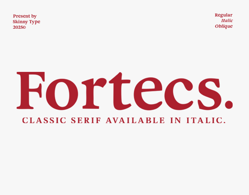 Fortecs - A Timeless Classic Serif 80s 90s book branding casual contemporary design font formal graphic design high end logo retro serif text type design typeface typography vintage visuals