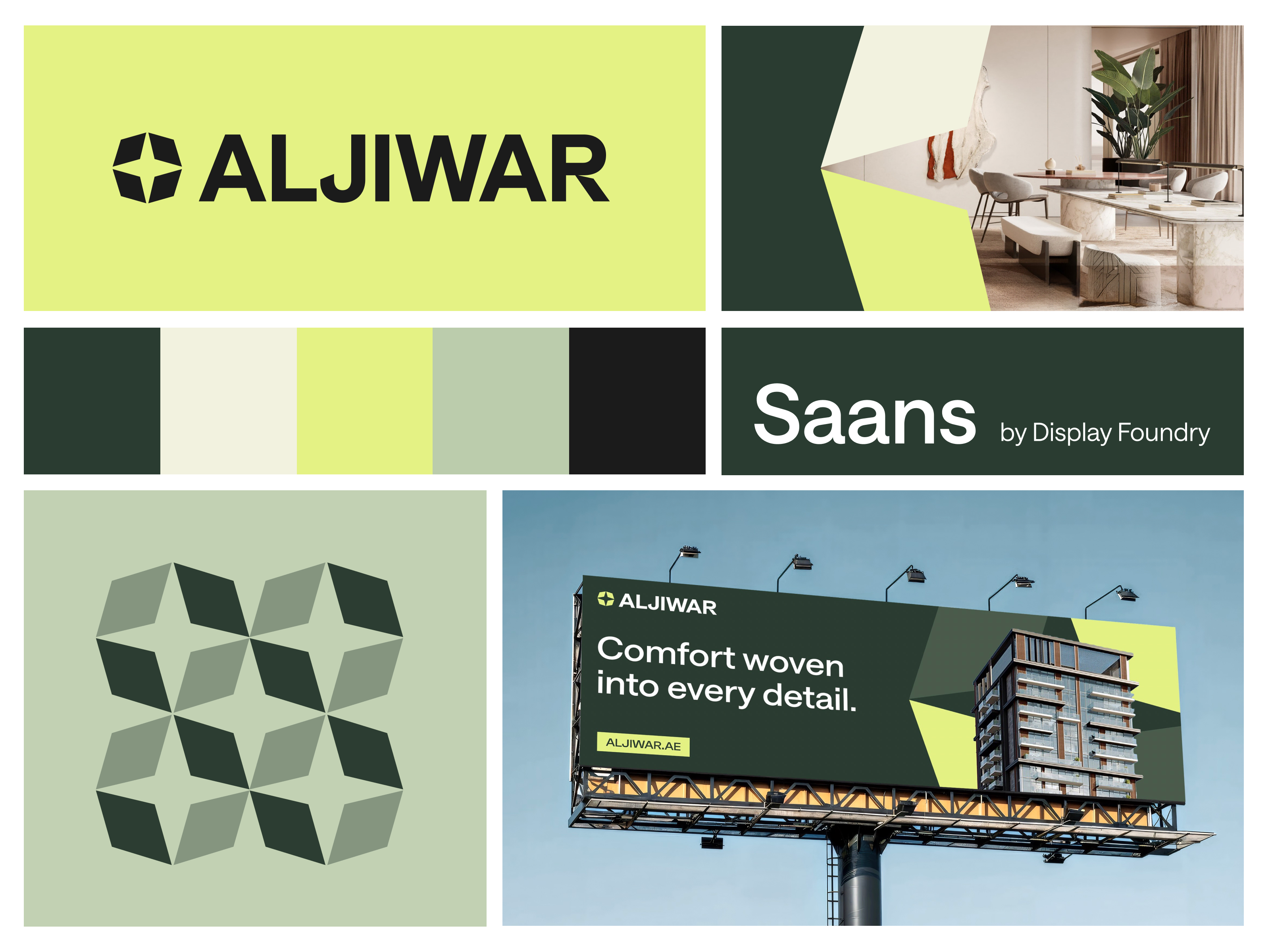 Aljiwar — Real Estate Brand Identity