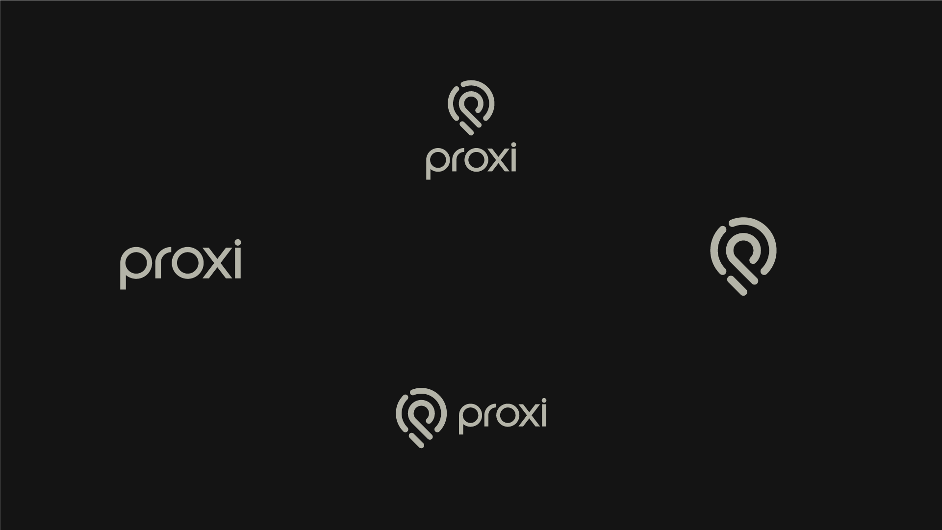 PROXI Branding | Startup Brand Identity & Tech Logo Design