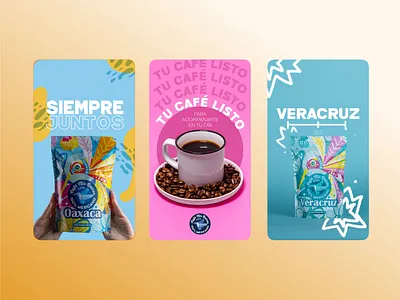 Café Mis Raíces — Social Media Design design graphic design social media