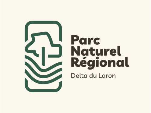 PNR - Delta du Laron brand identity branding graphic design logo natural nature park reserve