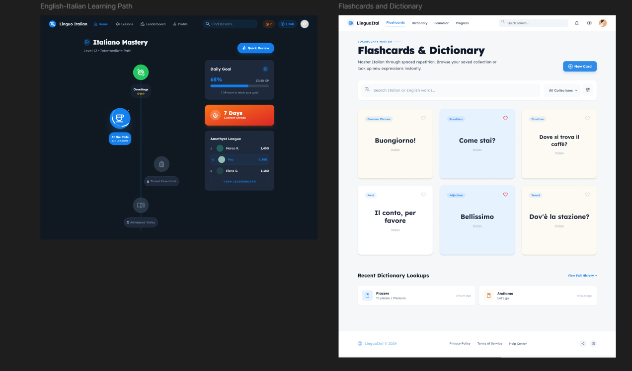 Language app