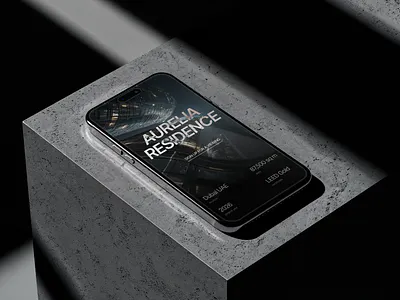 Website for residential complex in Dubai daily ui dubai figma hero section landing page mobile residental complex ui ux website design