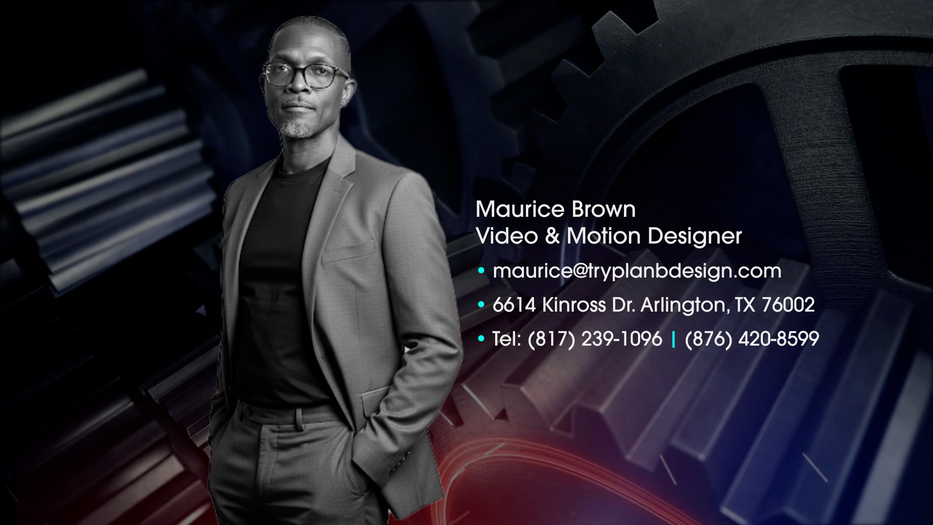 Maurice Brown Demo Reel demoreel editing graphic designer motion graphics showreel video editor
