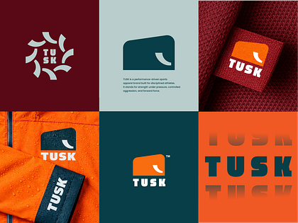 TUSK®  Performance Sportswear Identity