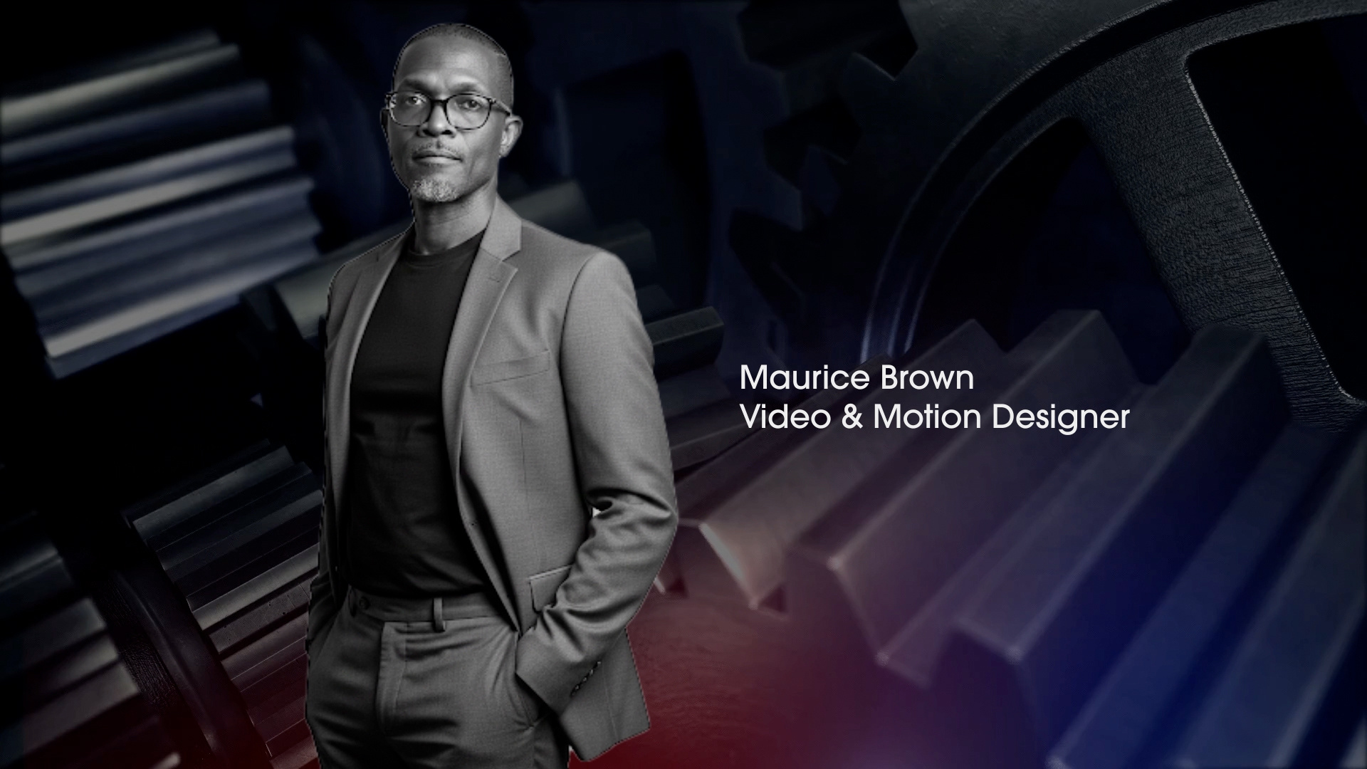 Maurice Brown Demo Reel graphic design motion graphics show reel video editing