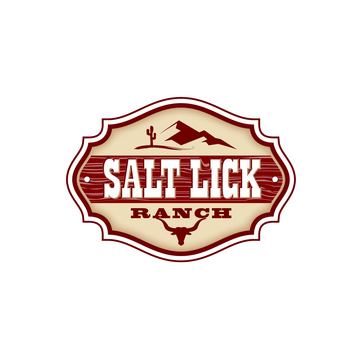 Salt Lick Ranch Vintage logo