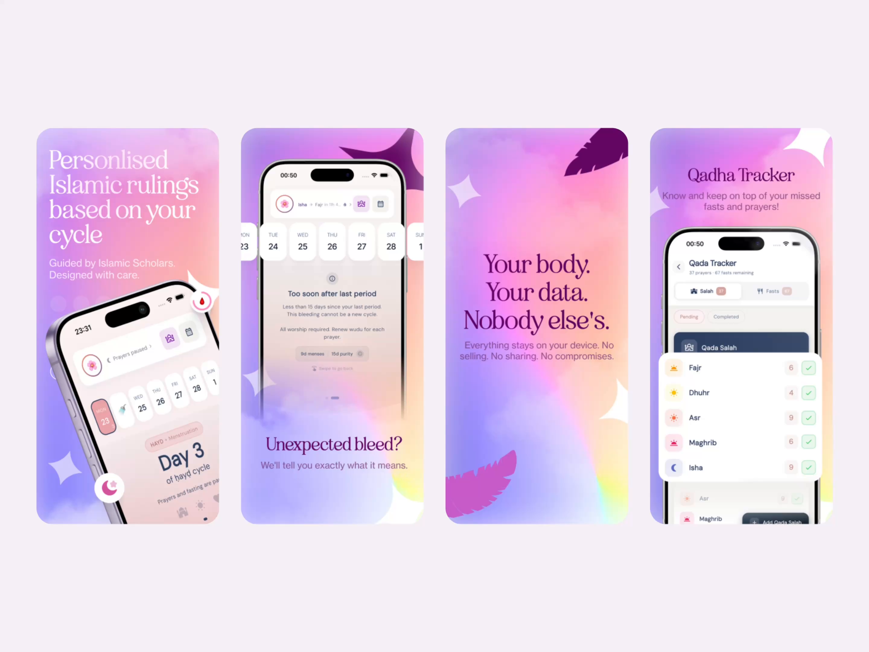 Example of App Store & Play Store Screenshot Design