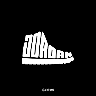 JORDAN design icon logo minimal